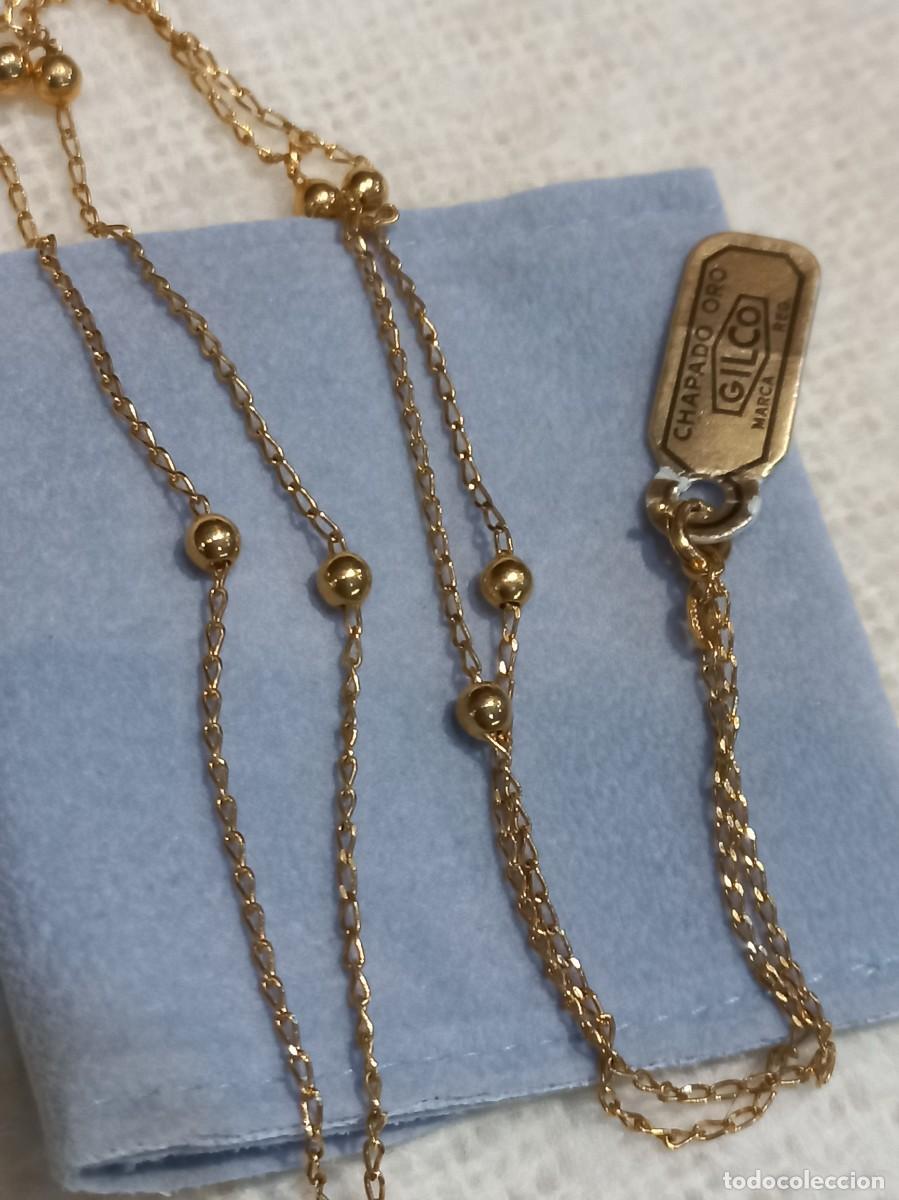 Joyeria: CADENA-LARGA (bolas doradas) CHAPADO &uml;GILCO&uml; - Foto 2
