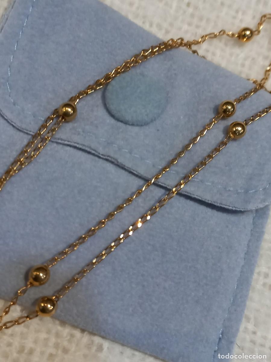 Joyeria: CADENA-LARGA (bolas doradas) CHAPADO &uml;GILCO&uml; - Foto 3