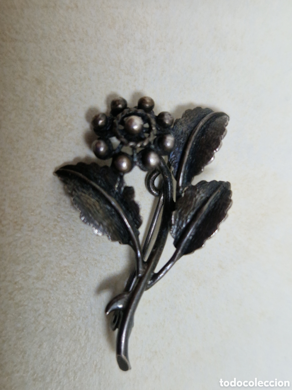 Joyeria: BROCHE ANTIGUO PLATA DE LEY - Foto 6