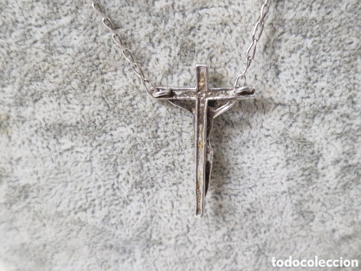 Joyeria: CADENA Y CRISTO EN PLATA DE LEY CONTRASTES - Foto 4