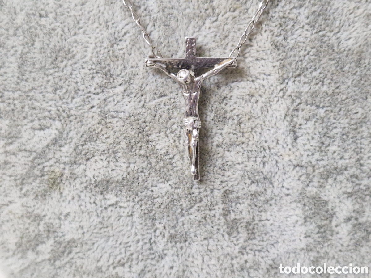 Joyeria: CADENA Y CRISTO EN PLATA DE LEY CONTRASTES - Foto 6