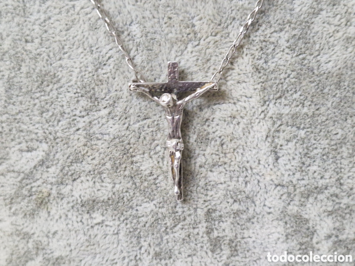 Joyeria: CADENA Y CRISTO EN PLATA DE LEY CONTRASTES - Foto 8
