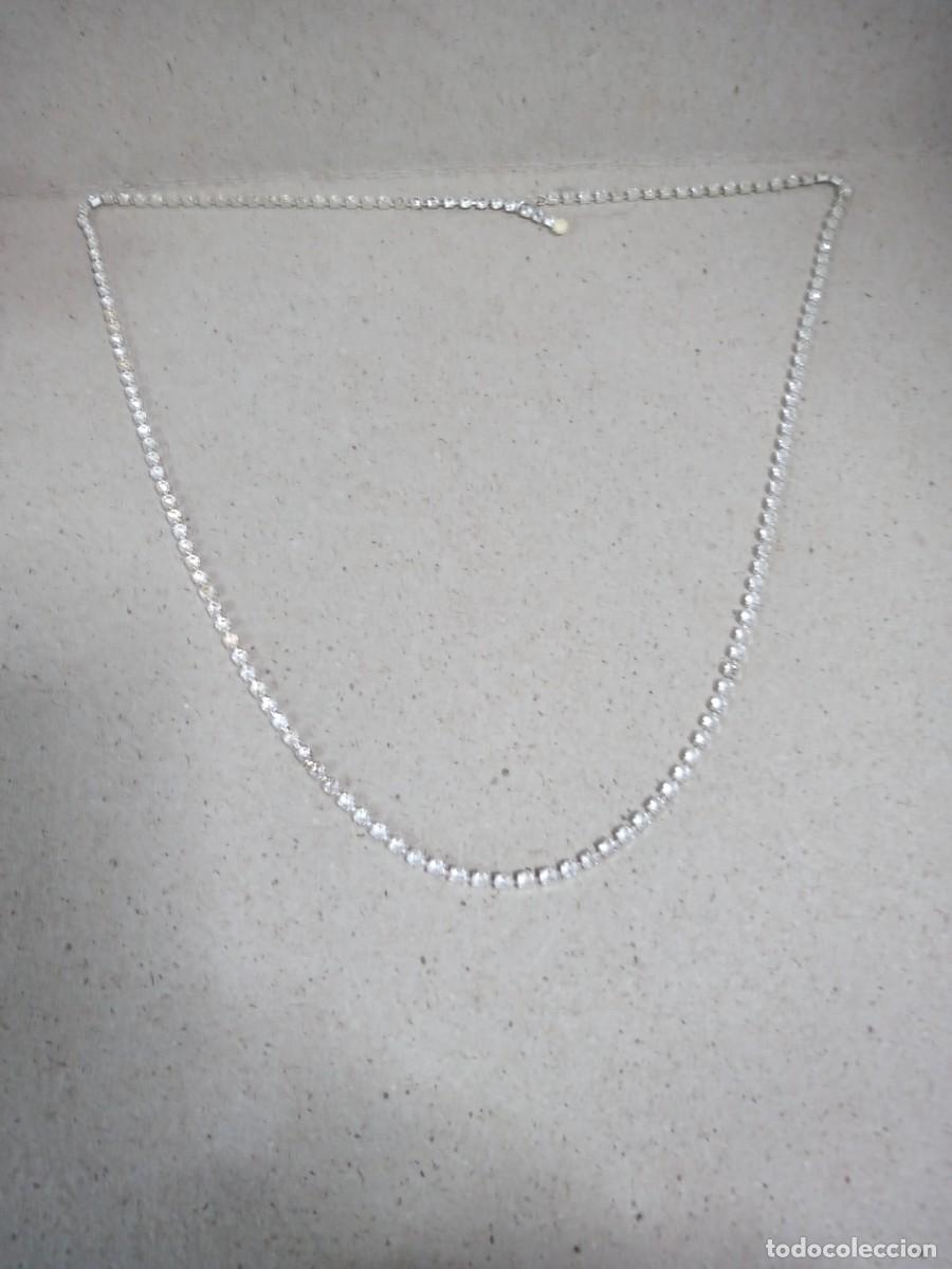 Joyeria: COLLAR DE METAL Y PIEDRAS VINTAGE. - Foto 1