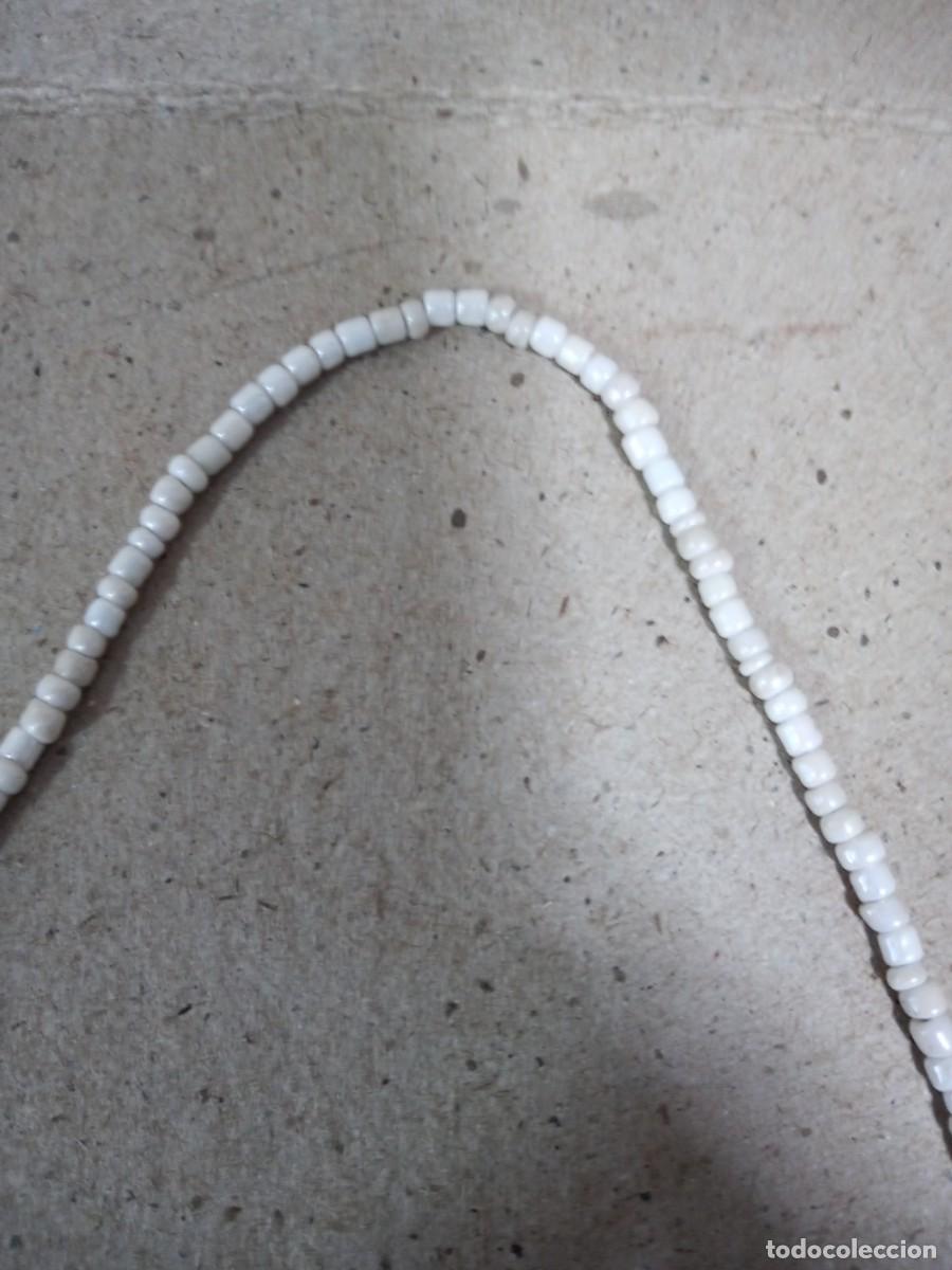 Joyeria: COLLAR ANTIGUO CRISTAL BLANCO - Foto 3
