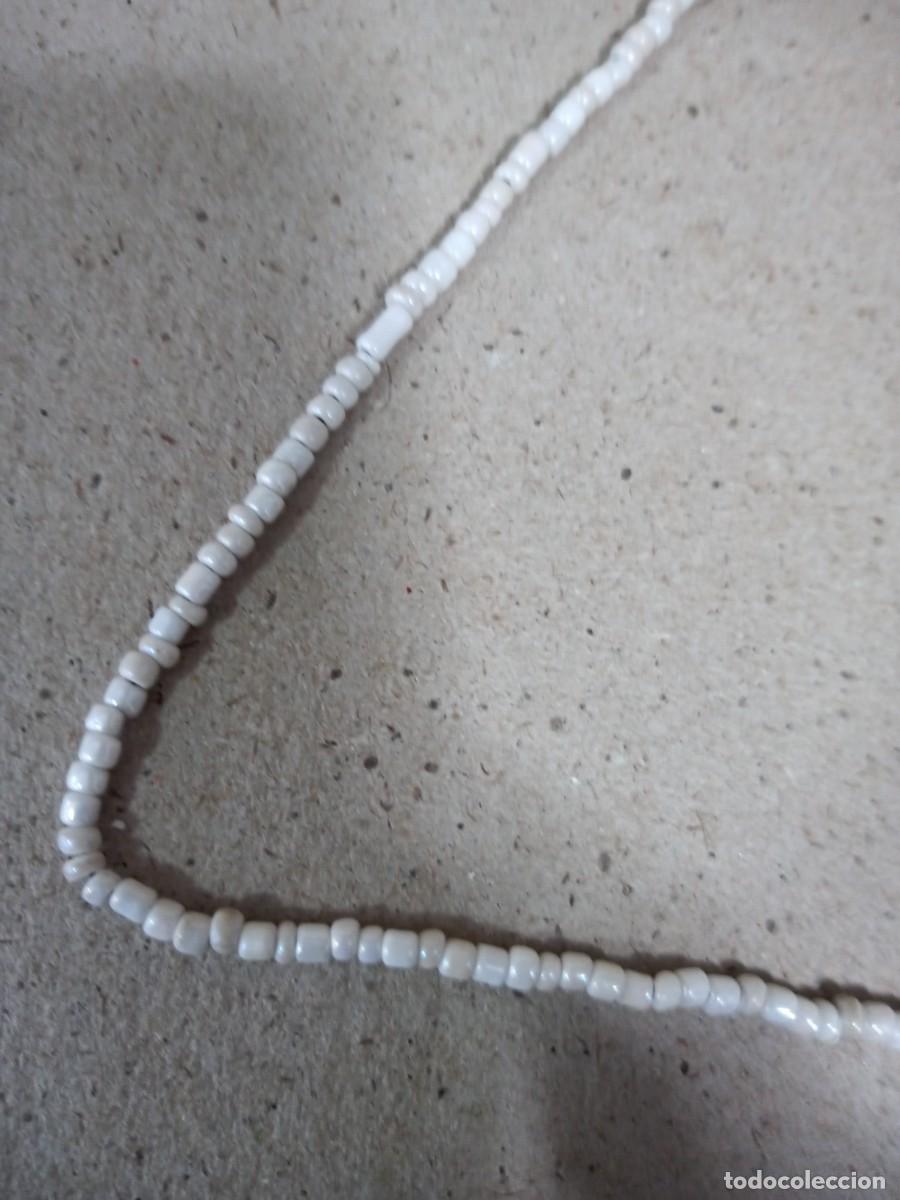 Joyeria: COLLAR ANTIGUO CRISTAL BLANCO - Foto 5