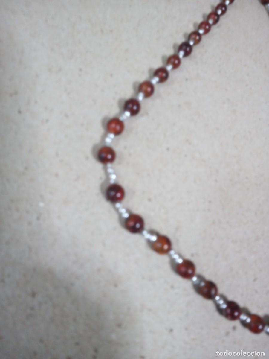 Joyeria: BONITO COLLAR DE PIEDRAS VINTAGE - Foto 2