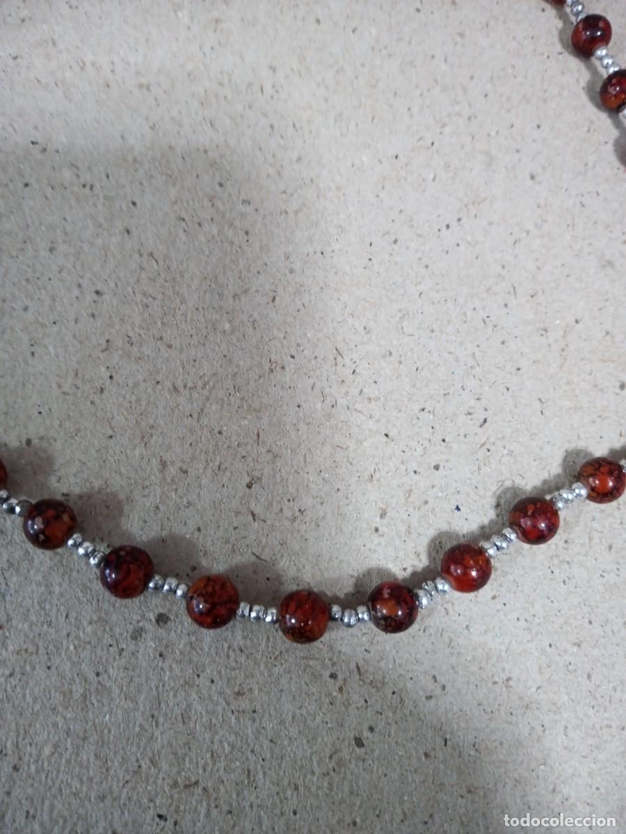 Joyeria: BONITO COLLAR DE PIEDRAS VINTAGE - Foto 7