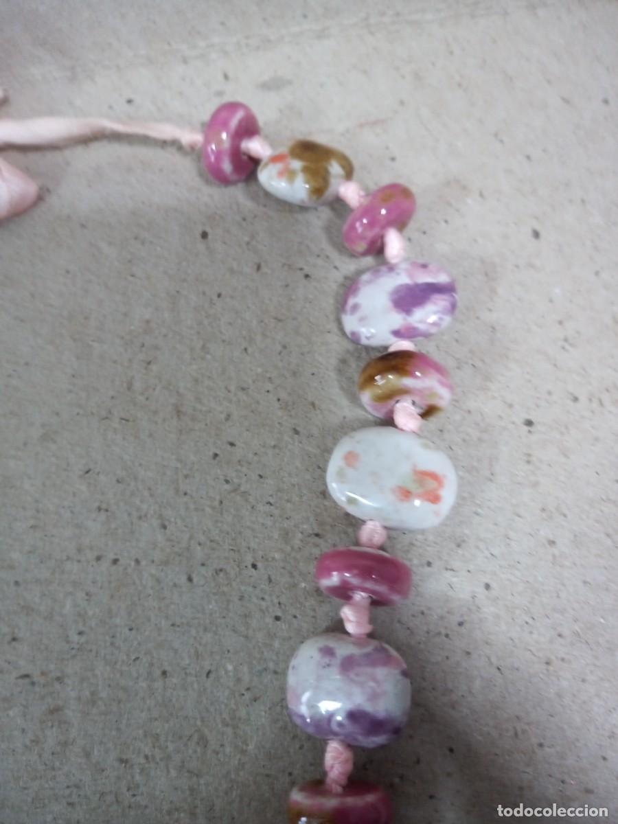 Joyeria: BONITO COLLAR DE PIEDRAS ANTIGUO - Foto 6