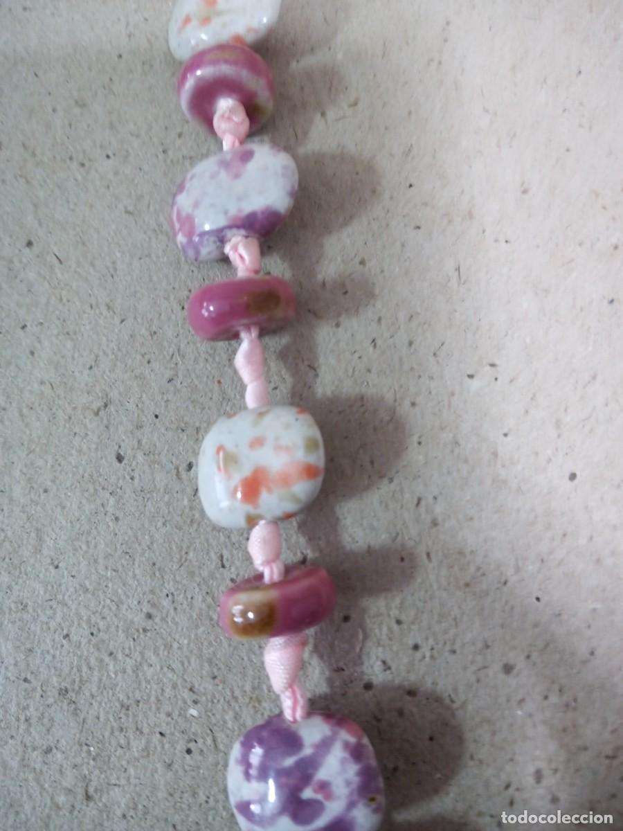Joyeria: BONITO COLLAR DE PIEDRAS ANTIGUO - Foto 7