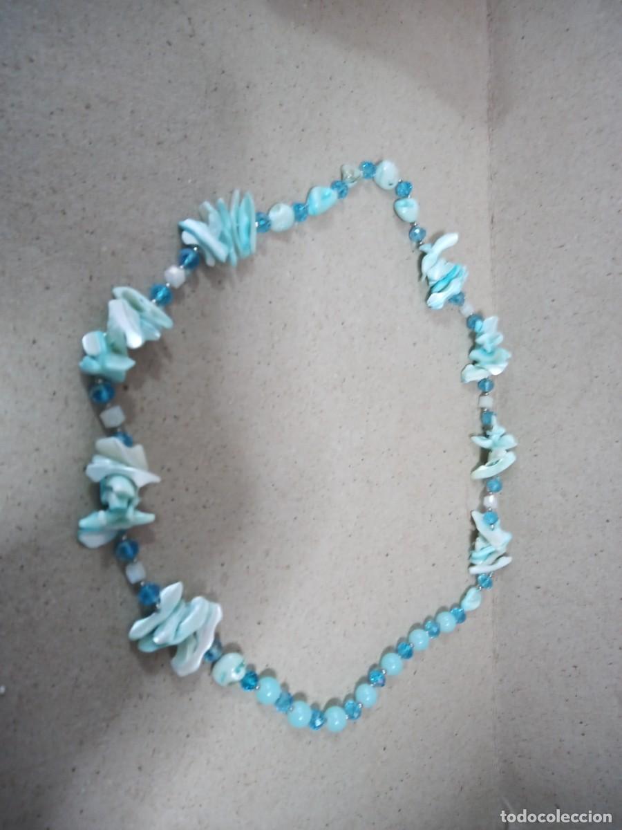 Joyeria: BONITO COLLAR DE PIEDRAS ANTIGUO - Foto 1