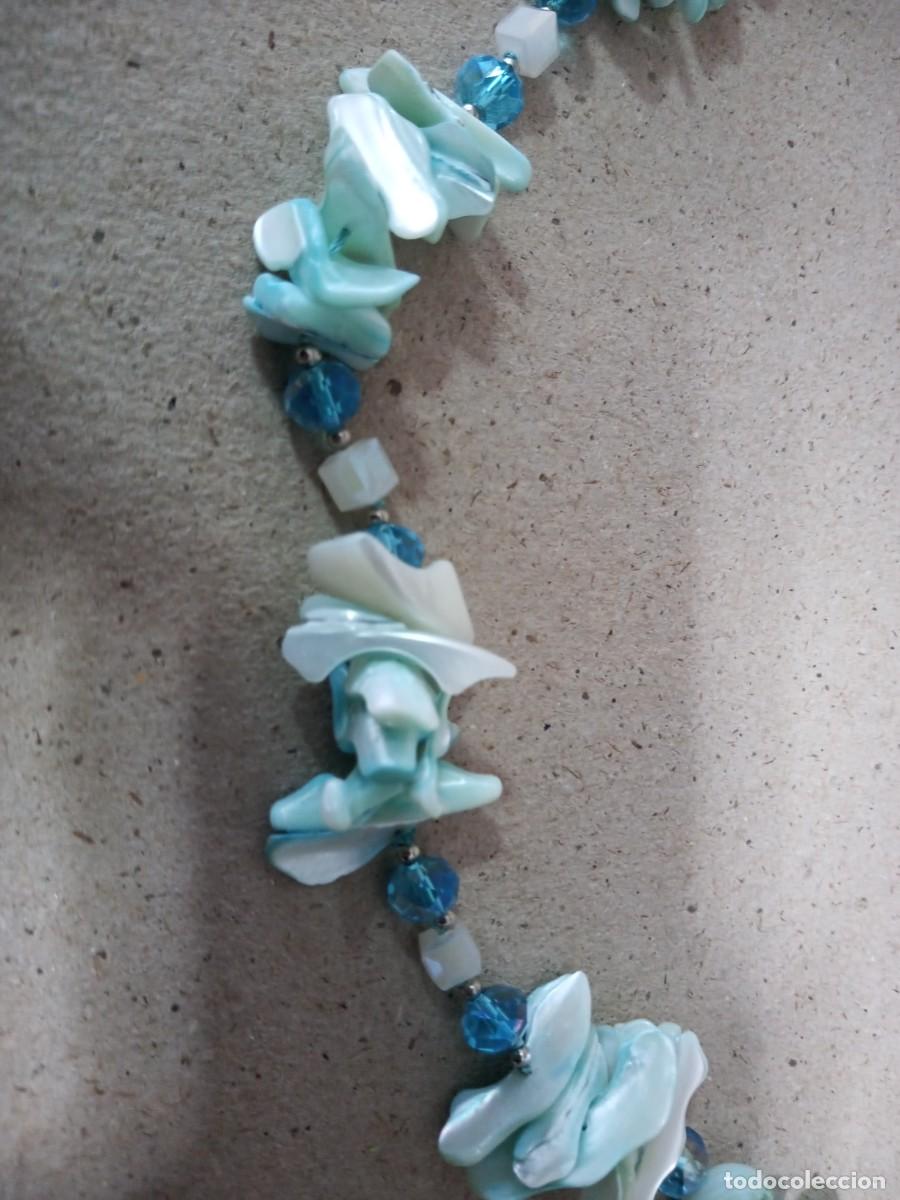 Joyeria: BONITO COLLAR DE PIEDRAS ANTIGUO - Foto 4