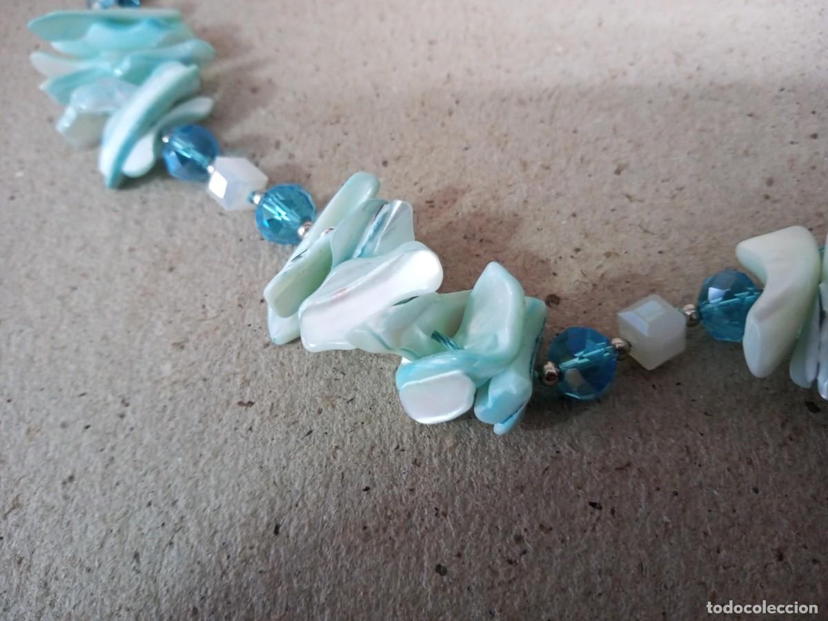 Joyeria: BONITO COLLAR DE PIEDRAS ANTIGUO - Foto 5