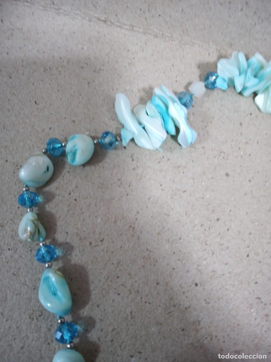 Joyeria: BONITO COLLAR DE PIEDRAS ANTIGUO - Foto 6