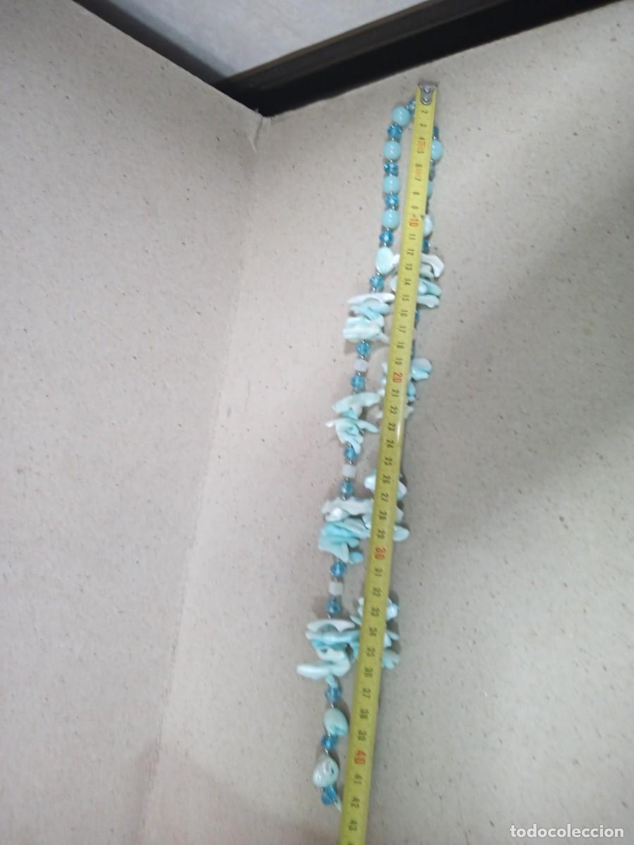 Joyeria: BONITO COLLAR DE PIEDRAS ANTIGUO - Foto 9