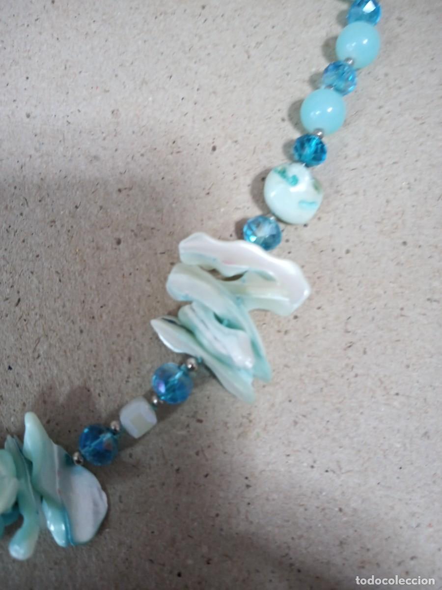 Joyeria: BONITO COLLAR DE PIEDRAS ANTIGUO - Foto 10
