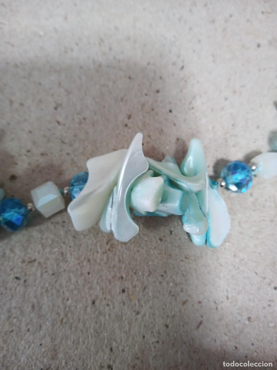 Joyeria: BONITO COLLAR DE PIEDRAS ANTIGUO - Foto 11