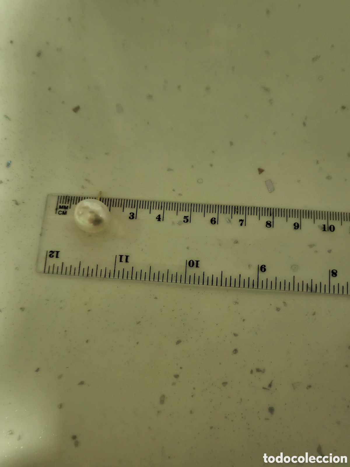 Joyeria: Perla cultivada grande montada en oro 18kts - Foto 6