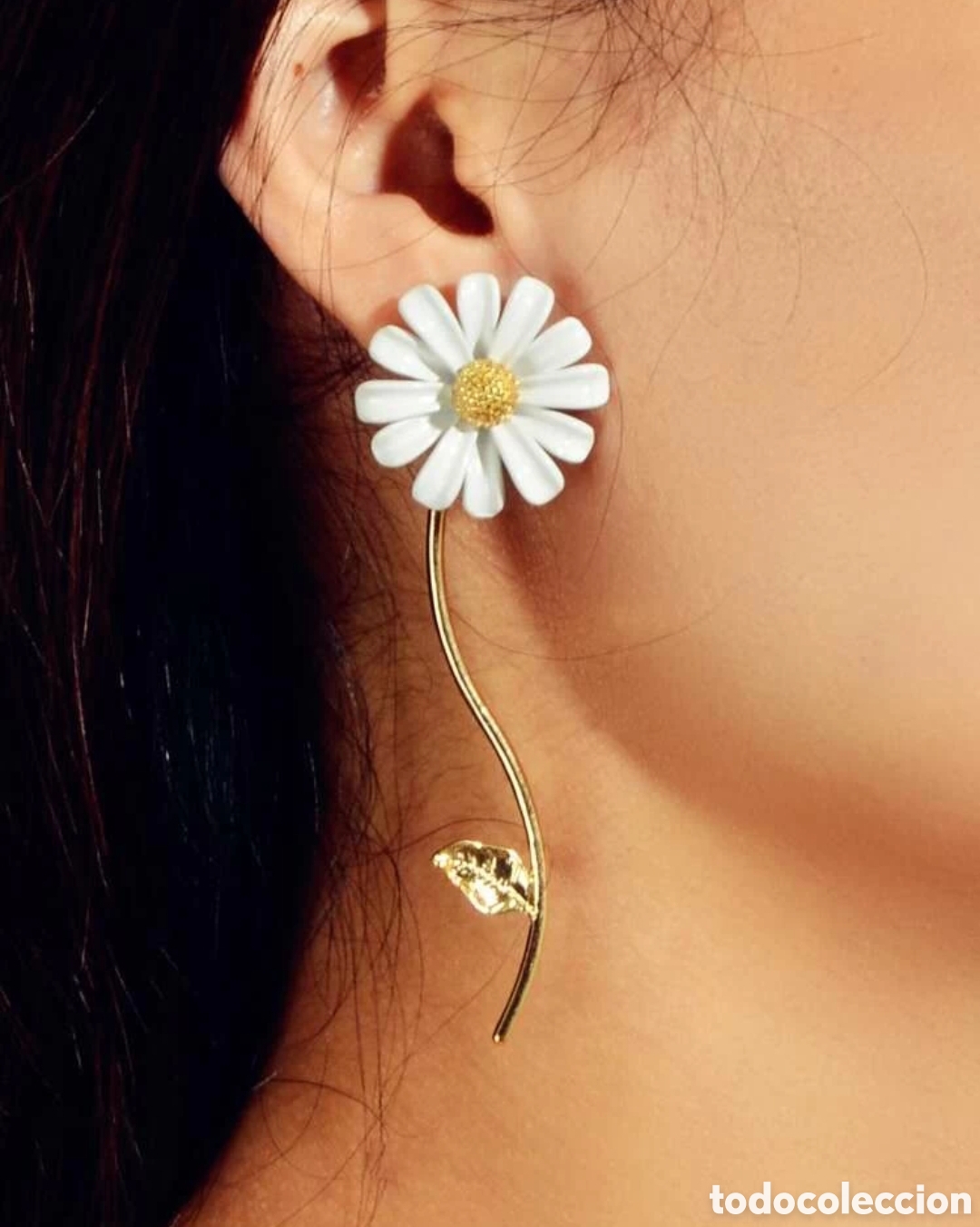 Joyeria: Pendientes con Margaritas - Foto 2