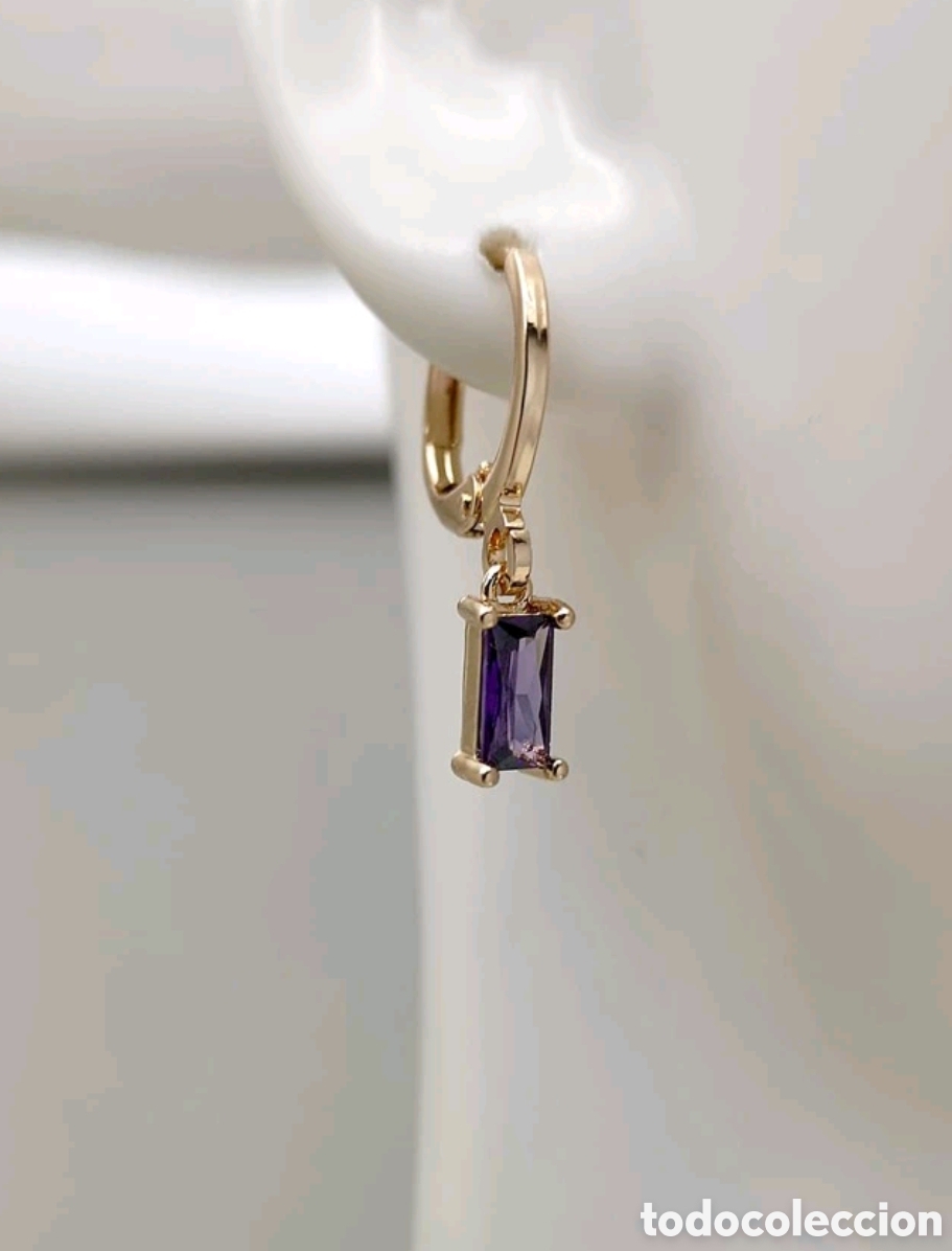 Joyeria: Pendientes con Amatistas - Foto 3