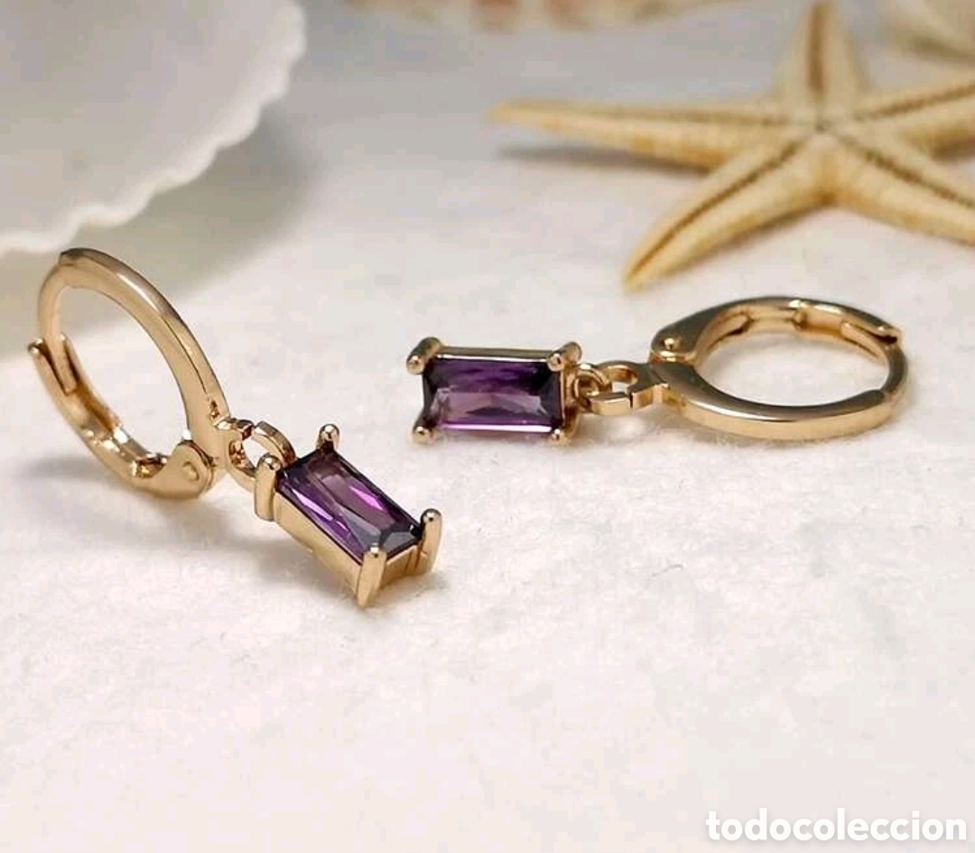 Joyeria: Pendientes con Amatistas - Foto 4
