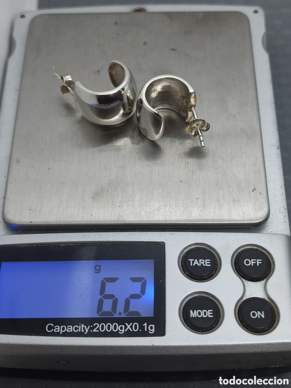 Joyeria: Pendientes vintage en plata de ley 925 - Foto 8