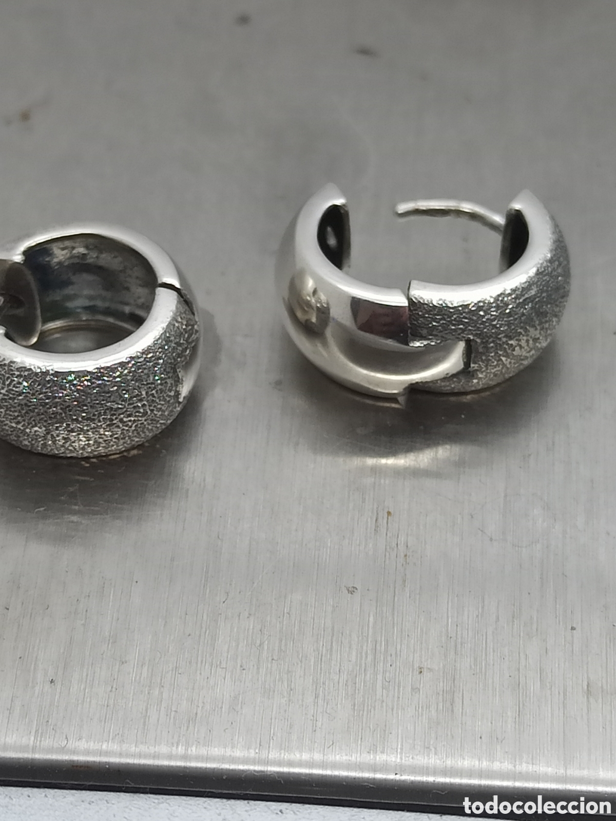 Joyeria: Pendientes vintage en plata de ley 925 - Foto 7