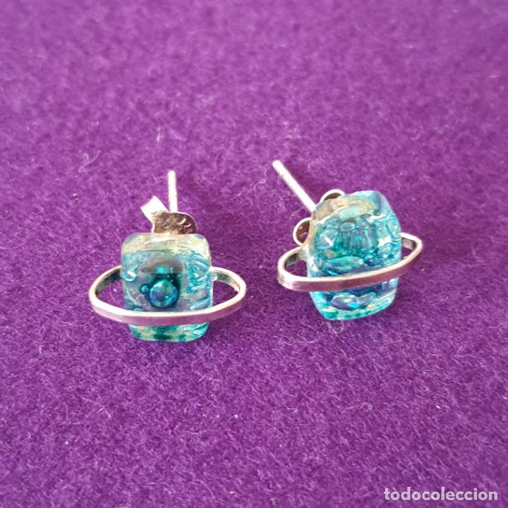 Joyeria: PENDIENTES DE PLATA CON BONITO DISE&Ntilde;O. - Foto 1