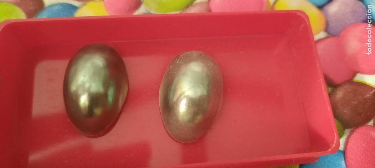 Joyeria: Dos Perlas Filipinas ovaladas. - Foto 2