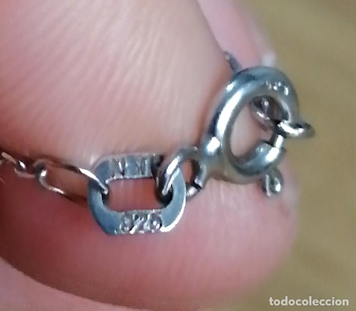 Joyeria: COLLAR PLATA DE LEY CON COLGANTE DE CIRCONITAS. - Foto 5