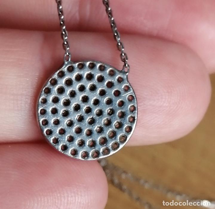 Joyeria: COLLAR PLATA DE LEY CON COLGANTE DE CIRCONITAS. - Foto 6