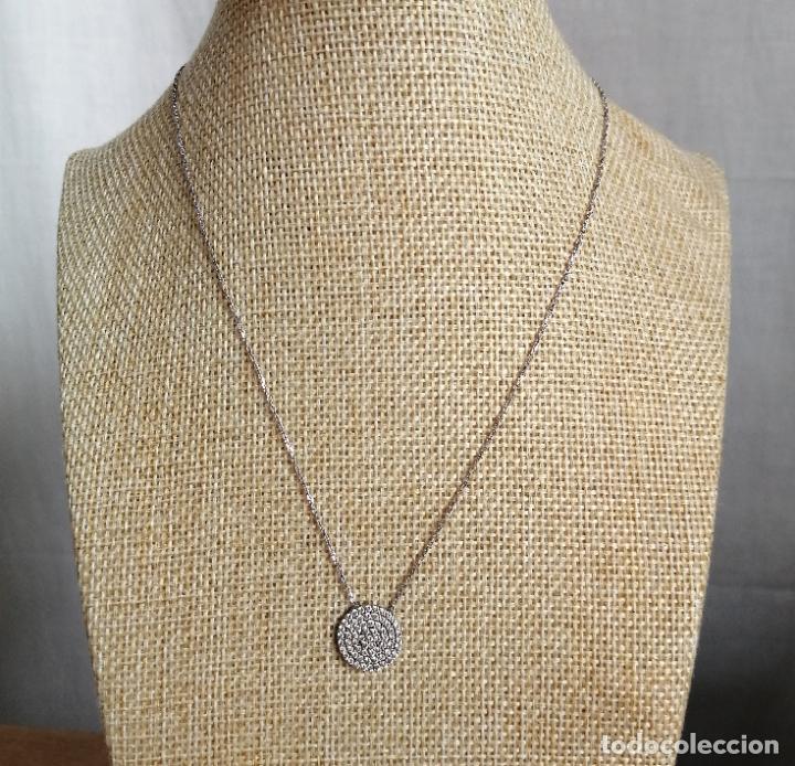 Joyeria: COLLAR PLATA DE LEY CON COLGANTE DE CIRCONITAS. - Foto 7