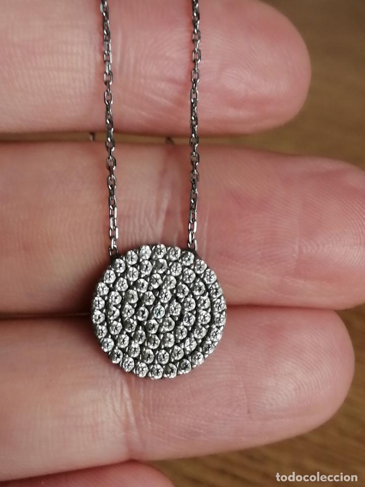 Joyeria: COLLAR PLATA DE LEY CON COLGANTE DE CIRCONITAS. - Foto 8