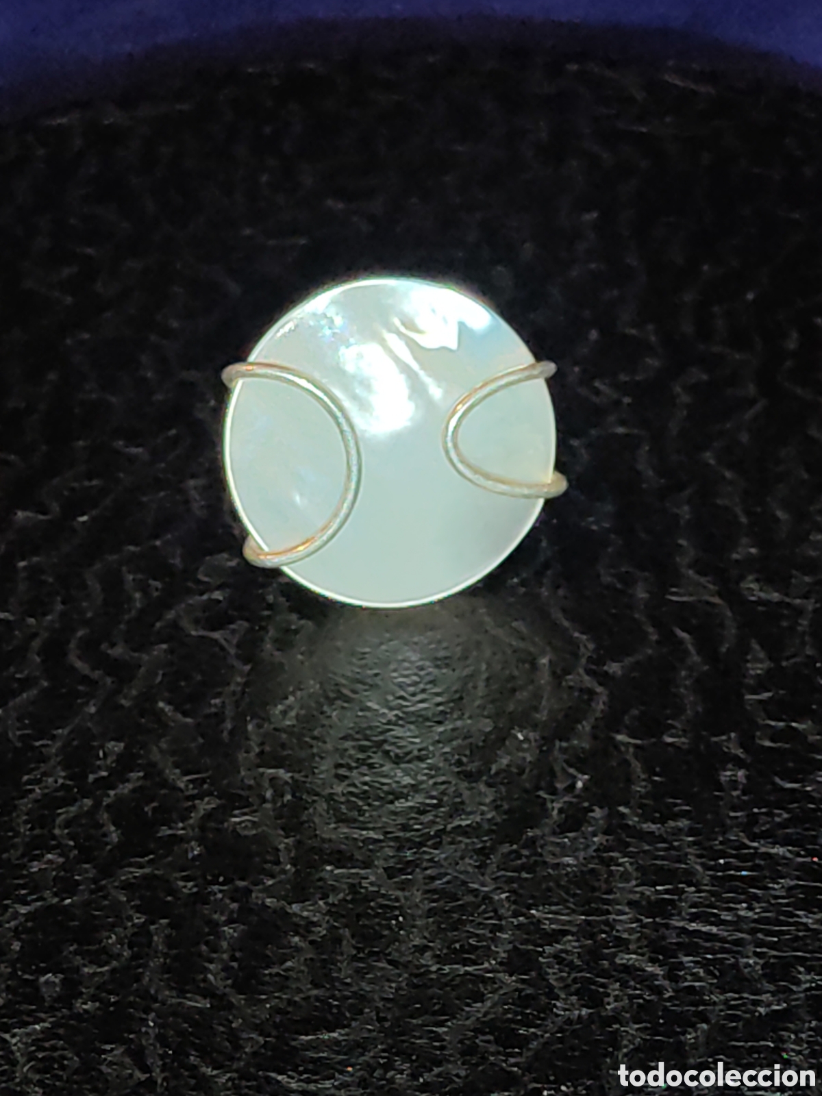 Joyeria: Anillo de plata y n&aacute;car. *2* - Foto 2