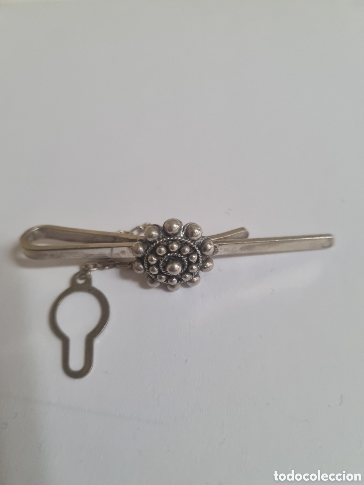 Joyeria: #617 CORBATERO BOTON CHARRO PLATA 925 - Foto 2