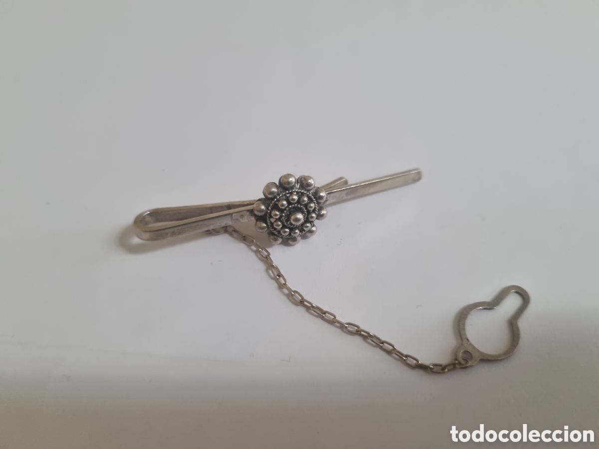 Joyeria: #617 CORBATERO BOTON CHARRO PLATA 925 - Foto 4