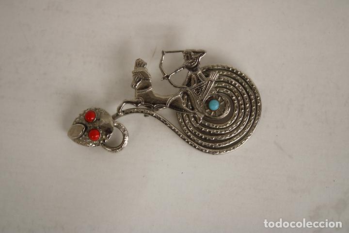 Joyeria: broche carro atenea serpiente - Foto 1