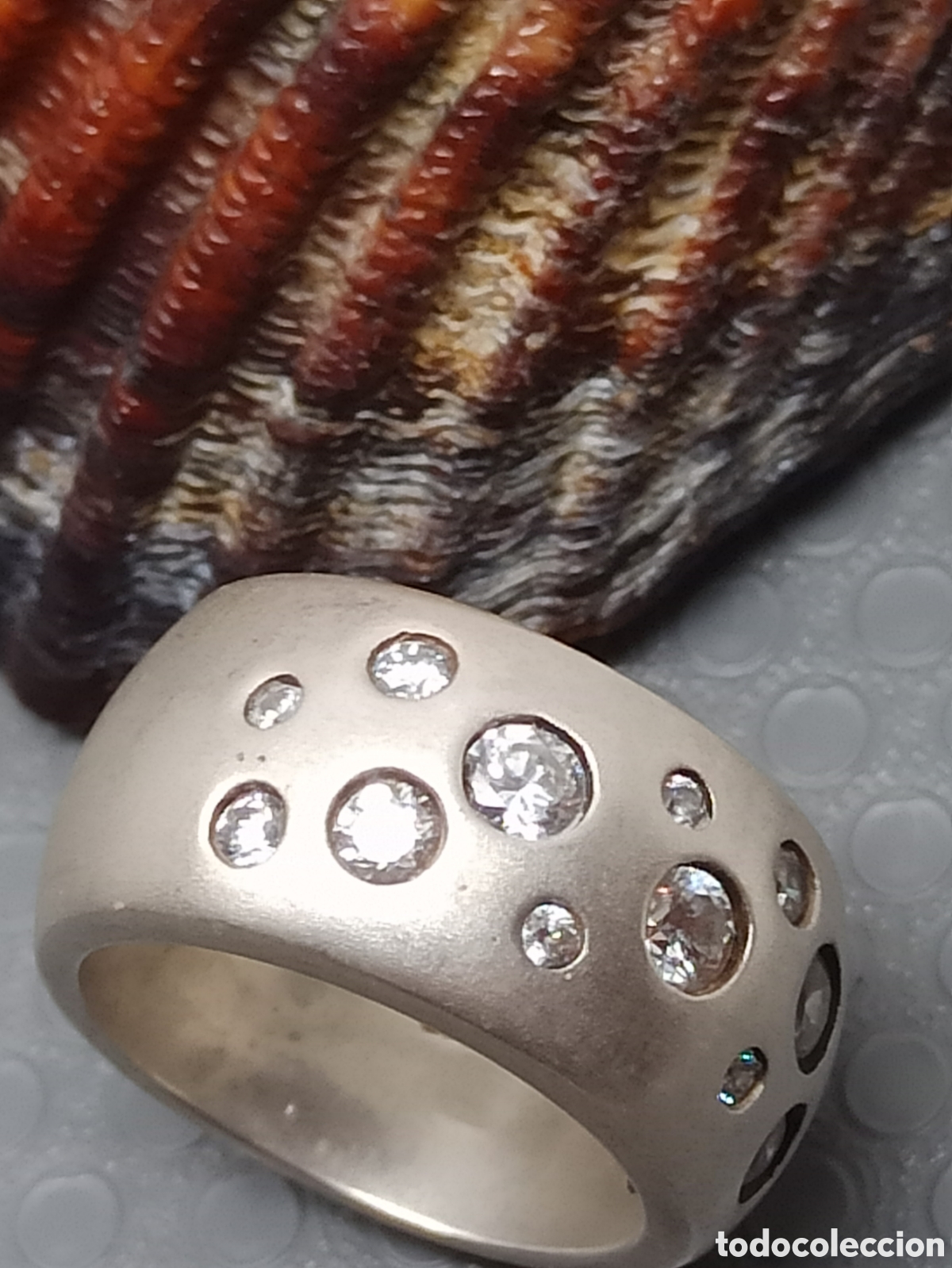 Joyeria: Anillo de plata de Ley 925 Macizo y circonio - Foto 6