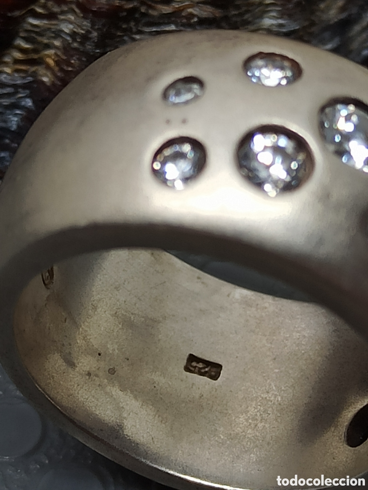 Joyeria: Anillo de plata de Ley 925 Macizo y circonio - Foto 10