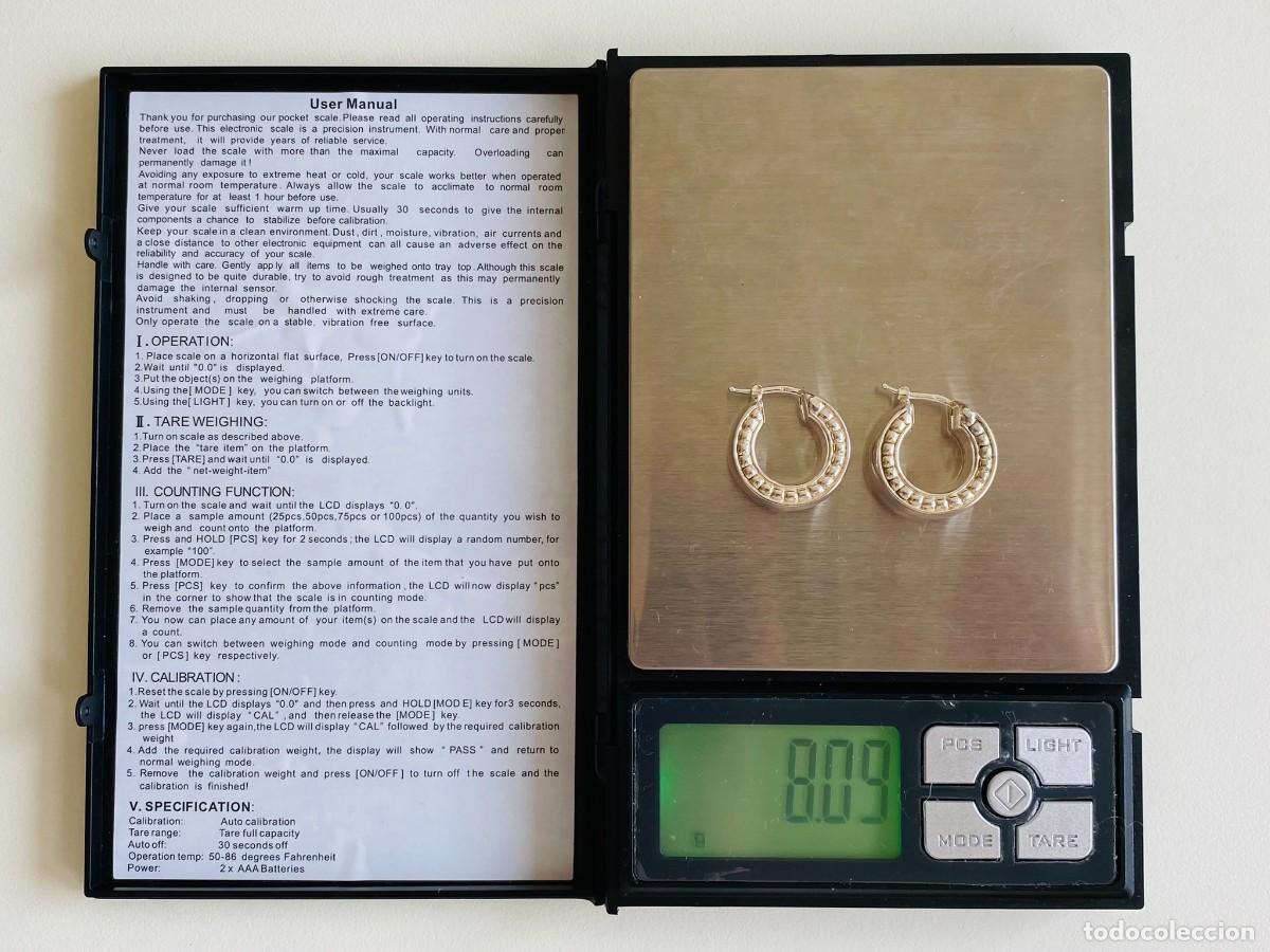 Joyeria: Pendientes de plata 925 - Foto 6