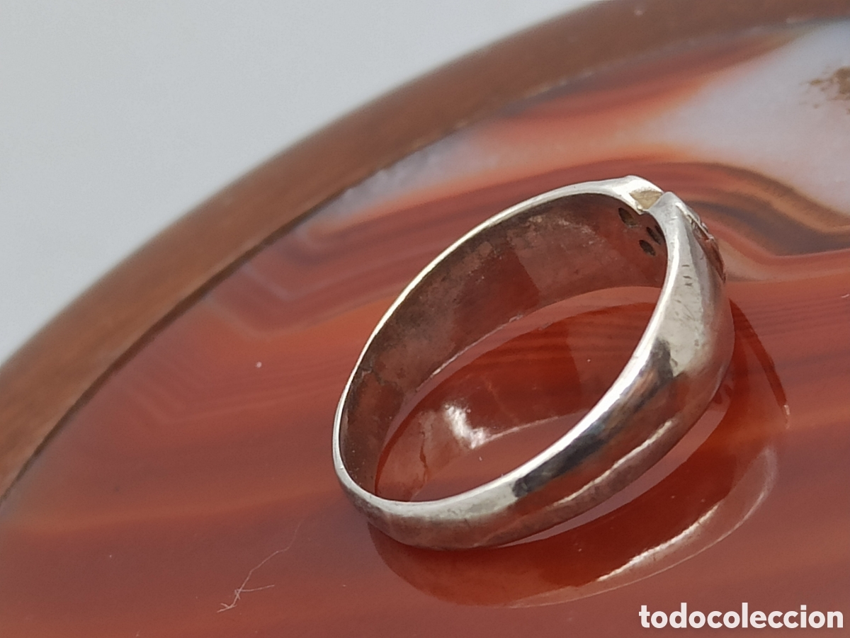 Joyeria: Anillo de Plata de Ley 925 y cironita - Foto 2