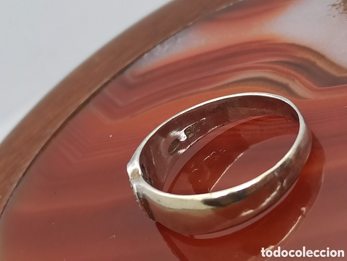 Joyeria: Anillo de Plata de Ley 925 y cironita - Foto 3