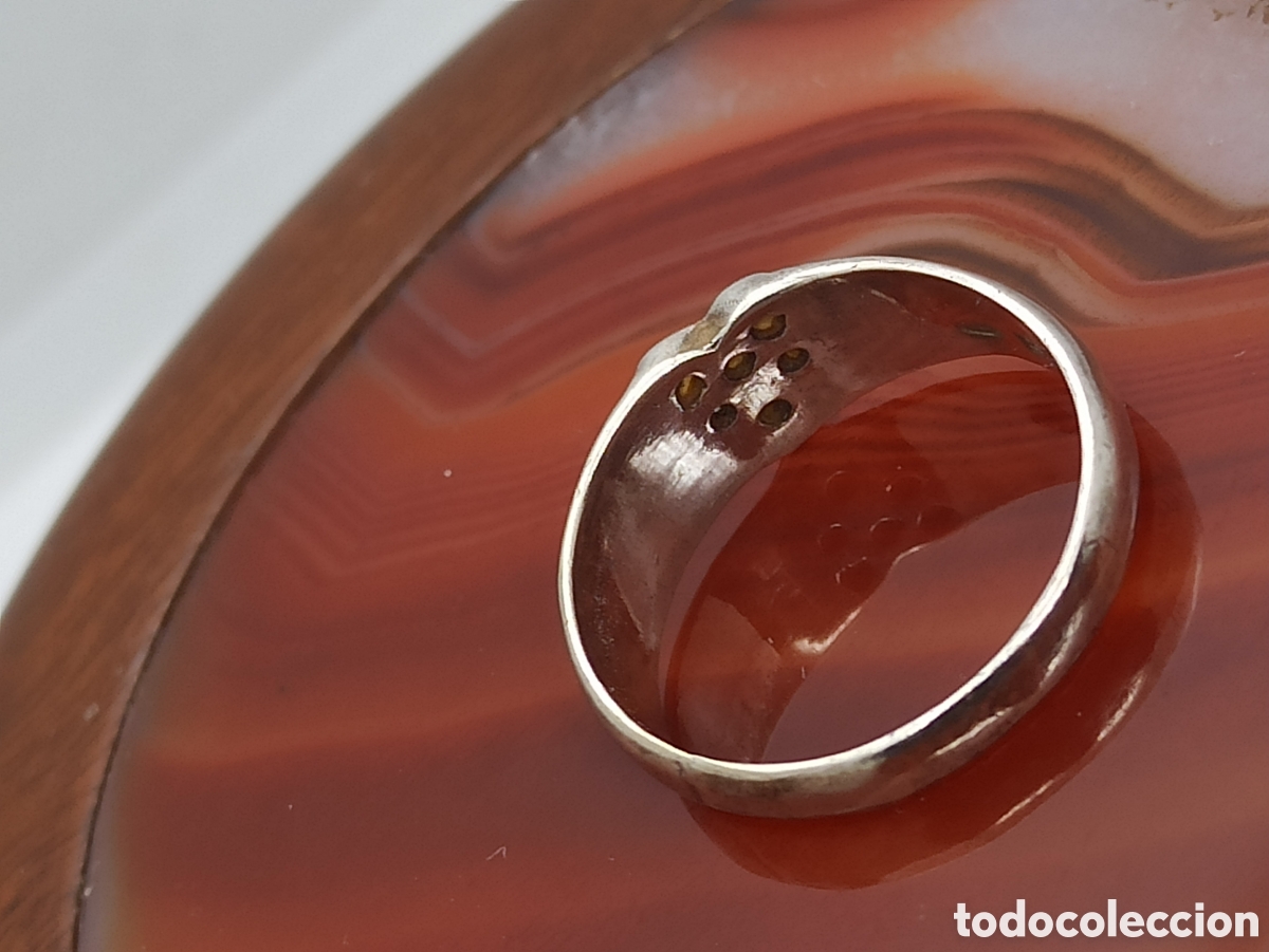 Joyeria: Anillo de Plata de Ley 925 y cironita - Foto 4