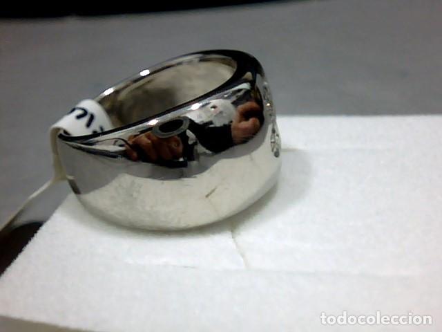 Joyeria: anillo flor de diamantes oro 18 kts - Foto 2
