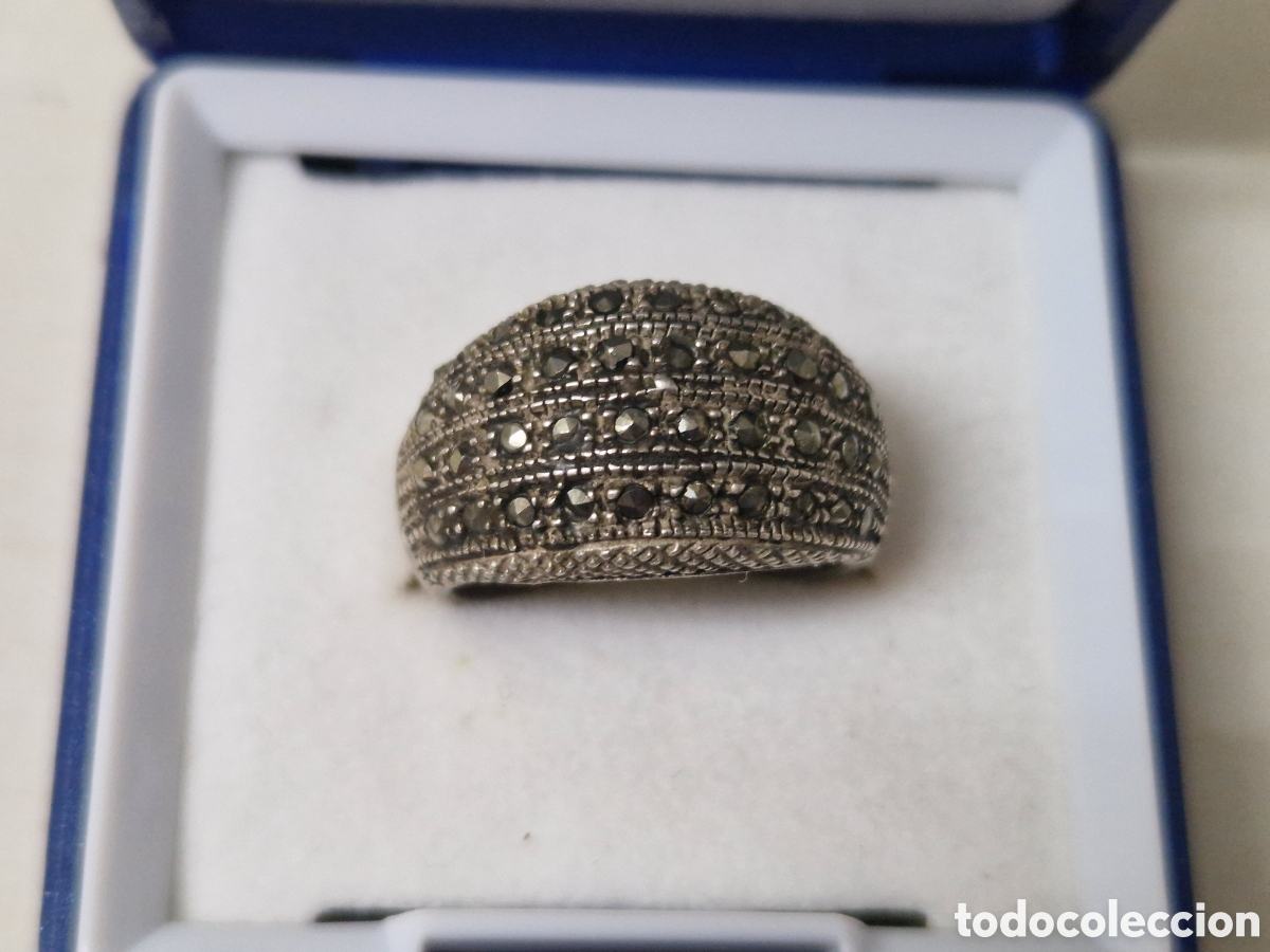 Joyeria: ANILLO DE PLATA DE LEY CONTRASTES Y MARCAPISAS - Foto 2