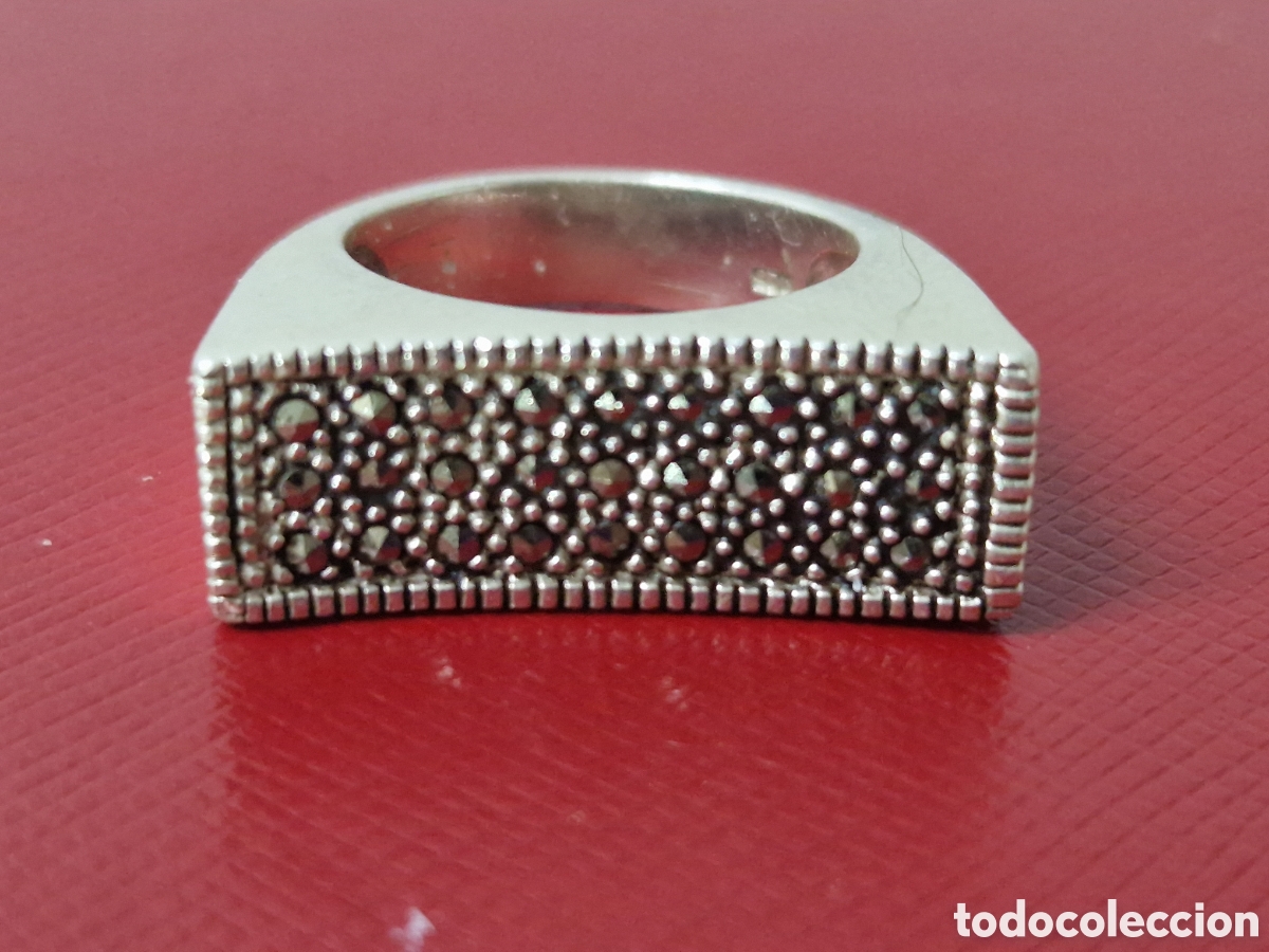 Joyeria: ANILLO DE PLATA DE LEY CONTRASTES - Foto 3