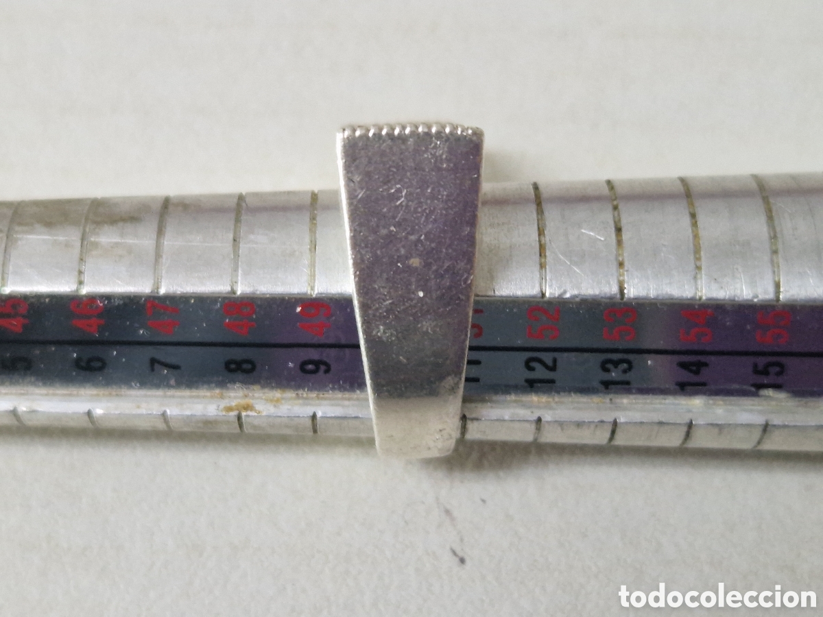 Joyeria: ANILLO DE PLATA DE LEY CONTRASTES - Foto 8