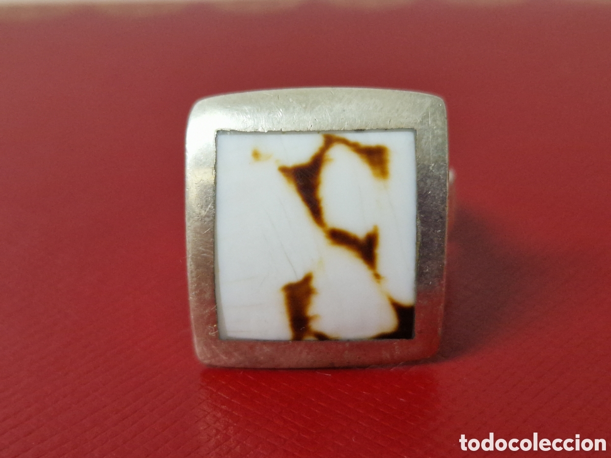 Joyeria: ANILLO DE PLATA DE LEY CONTRASTES - Foto 3