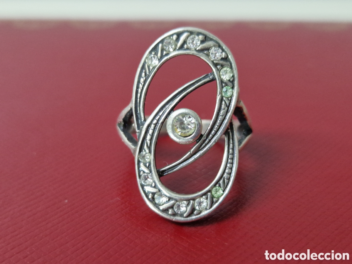 Joyeria: ANILLO DE PLATA DE LEY CONTRASTES - Foto 3