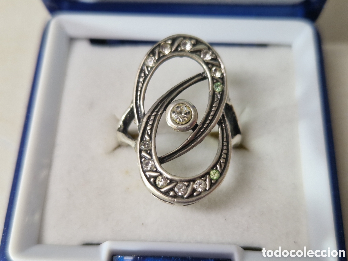 Joyeria: ANILLO DE PLATA DE LEY CONTRASTES - Foto 1