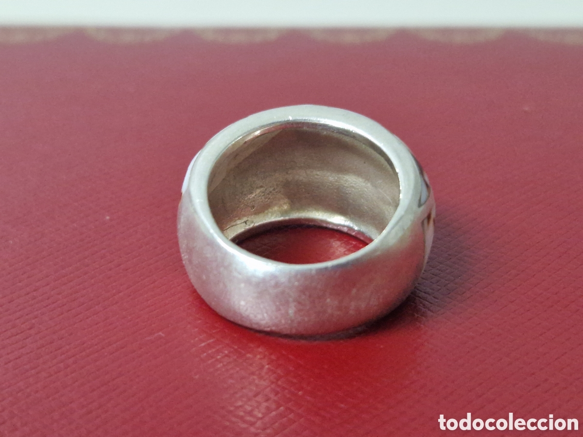 Joyeria: BONITO ANILLO EN PLATA DE LEY Y NACAR - Foto 6